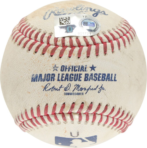 Shohei Ohtani 50/50 At Bat Game Used Baseball Pitch Before Home Run MLB Auth