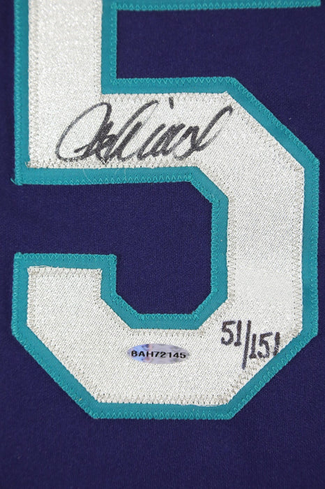 Ichiro Suzuki Rookie Signed 2001 Seattle Mariners Authentic Jersey UDA & PSA DNA