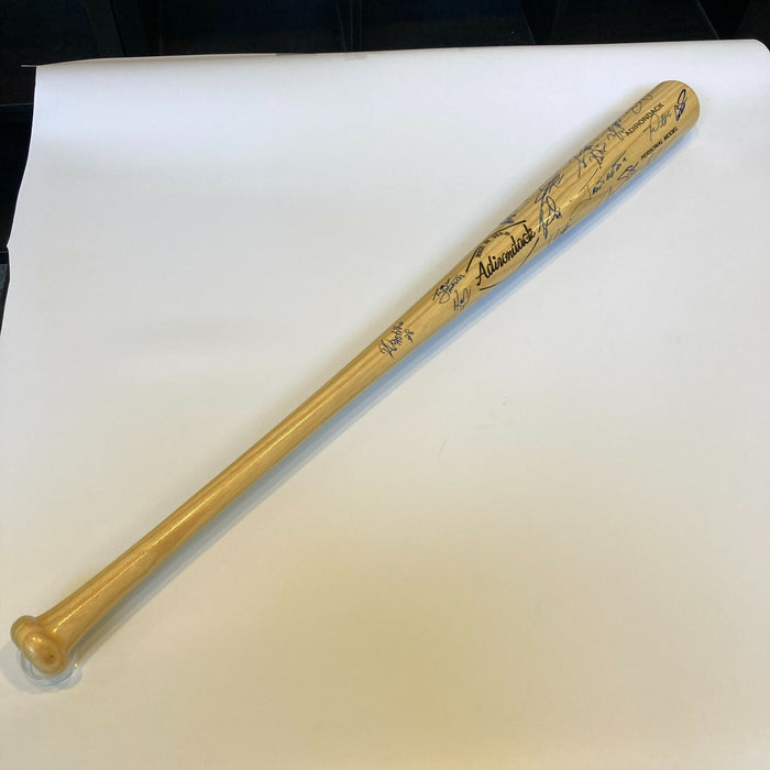 Mookie Betts Anthony Rendon Zack Wheeler Rookie Prospects Signed Bat JSA COA