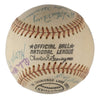 Rube Marquard George Kelly Earl Averill Yogi Berra HOF Multi Signed Baseball PSA