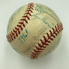 1961 New York Yankees World Series Champs Team Signed Baseball Mickey Mantle JSA
