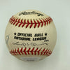 Willie Mays Hank Aaron Stan Musial Total Baseball Signed Inscribed Baseball JSA