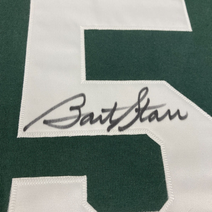 Bart Starr Signed Authentic Green Bay Packers Champion Game Model Jersey Beckett