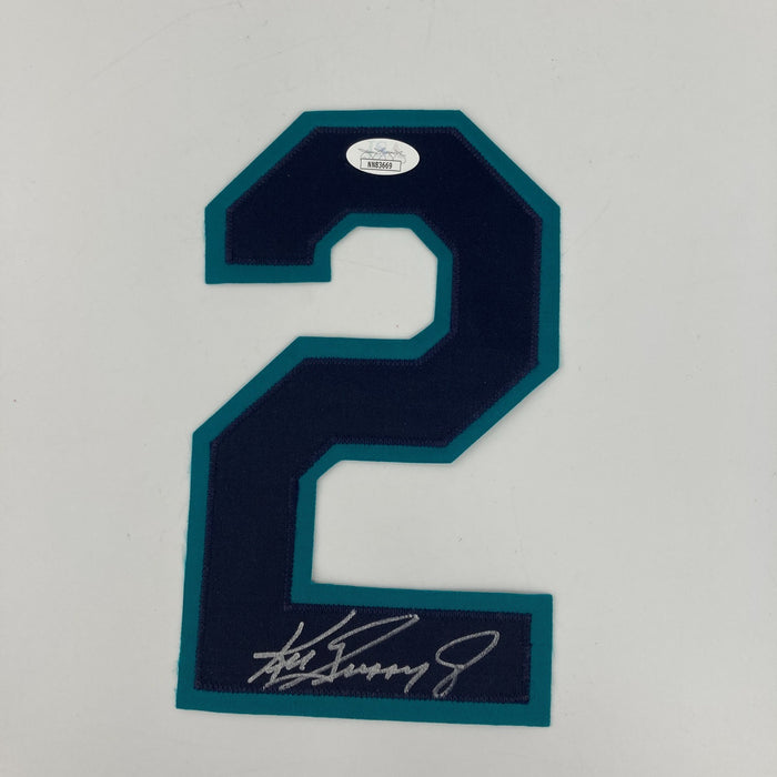 Ken Griffey Jr. Signed Seattle Mariners Jersey #2 JSA COA