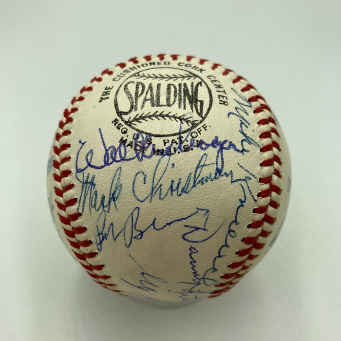 1944 St. Louis Cardinals World Series Champs Team Signed Baseball Beckett COA