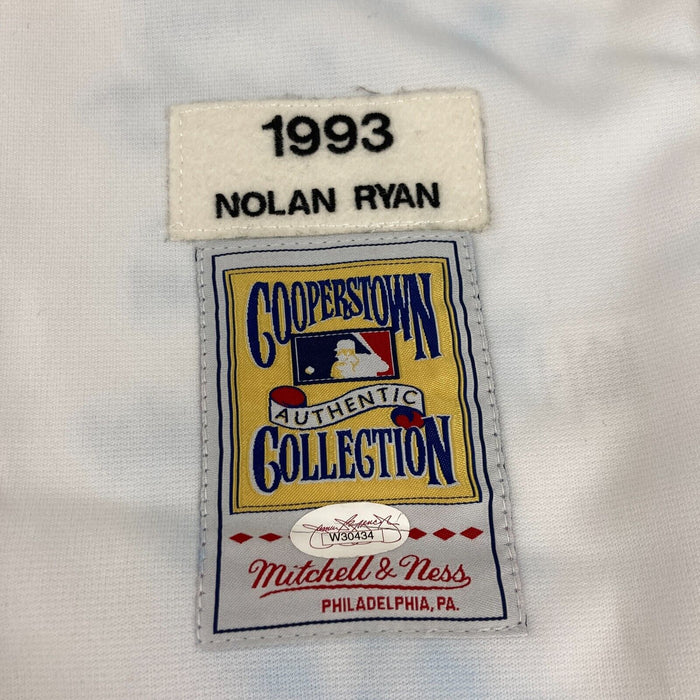 Incredible No Hitter Perfect Game Signed Nolan Ryan Jersey 27 Sigs PSA DNA COA