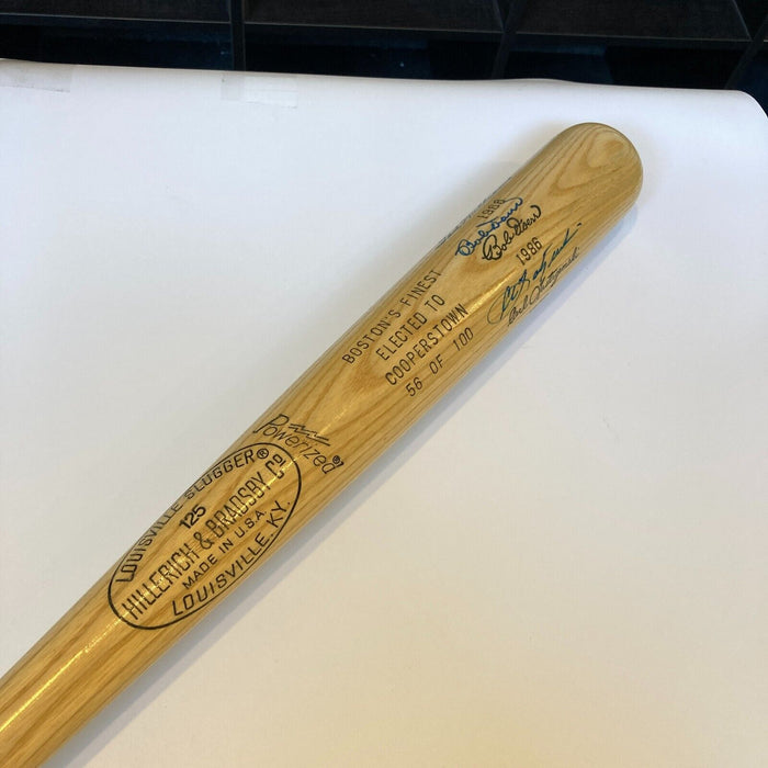 Ted Williams Carl Yastrzemski Boston Red Sox Legends Multi Signed Bat JSA COA