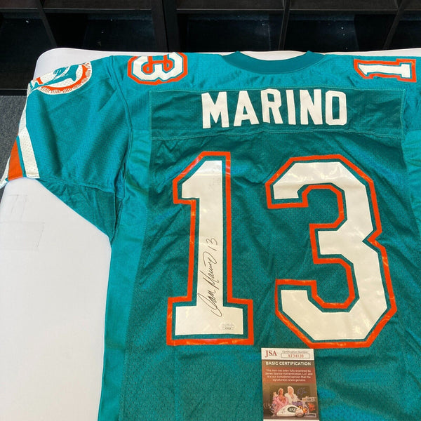 Dan Marino Signed Authentic Wilson Miami Dolphins Game Model Jersey JSA COA