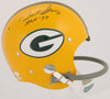 Bart Starr Hall Of Fame 1977 Signed Full Size Green Bay Packers Helmet JSA COA