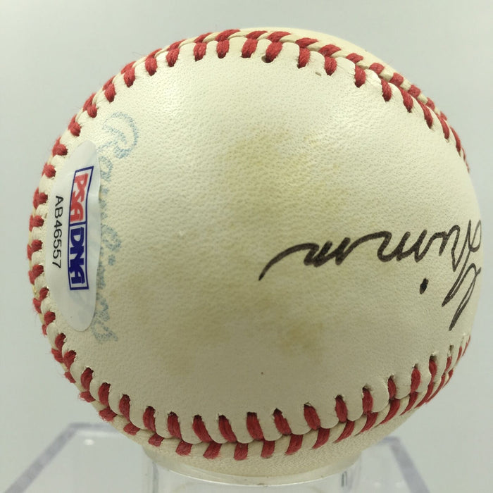 Beautiful Charlie Grimm Signed Autographed Baseball Chicago Cubs Manager PSA DNA