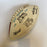 1976 Miami Dolphins Team Signed Vintage Wilson Football With JSA COA