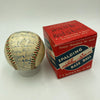 Historic 1937 Washington Redskins Inaugural Season Team Signed Baseball JSA COA
