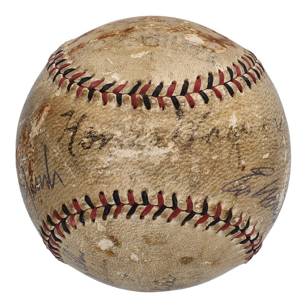 Honus Wagner Sweet Spot Multi Signed Baseball Beckett COA