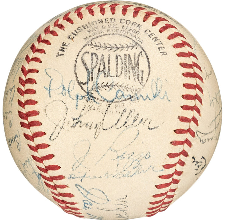 1942 Brooklyn Dodgers Team Signed National League Baseball JSA & Beckett COA