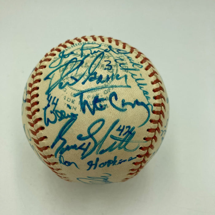 1976 Oakland A's Athletics Team Signed American League Baseball PSA DNA COA