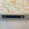 Derek Jeter Signed Authentic 2008 Game Used Second Base Steiner COA