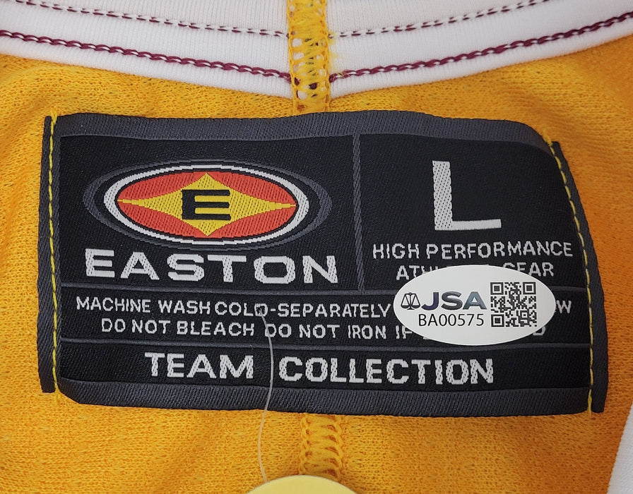 2006-07 Minnesota Gophers Team Signed Easton Authentic Jersey JSA COA