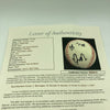 Linkin Park Band Signed Baseball 6 Signatures With Chester Bennington JSA COA