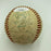 Joe Dimaggio Sandy Koufax 1972 Hall Of Fame Induction Multi Signed Baseball JSA