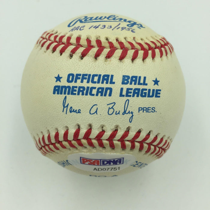 Don Larsen & David Wells Signed Heavily Inscribed Perfect Game Baseball PSA DNA