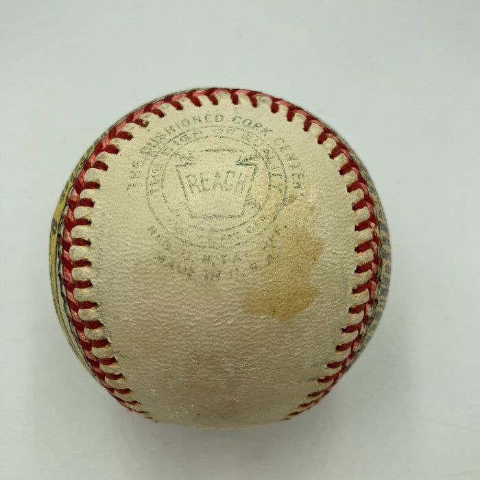 Gabby Hartnett Signed Hand Painted George Sosnak Folk Art Baseball