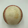 Gabby Hartnett Signed Hand Painted George Sosnak Folk Art Baseball
