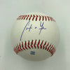 2011 Christian Yelich Pre Rookie Signed Official Minor League Baseball JSA MINT