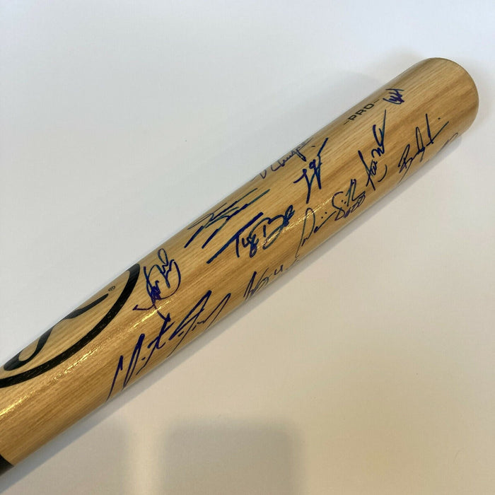 2016 MLB Top Prospects Multi Signed Baseball Bat With Clint Frazier