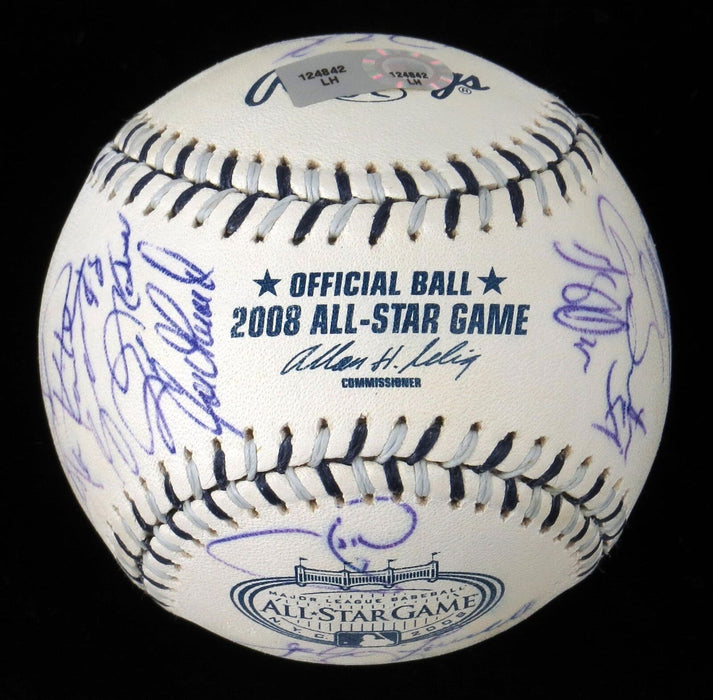 Roy Halladay Ichiro Suzuki 2008 All Star Game Team Signed Baseball MLB Authentic