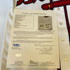 Hank Aaron 755 Home Run Signed Authentic Atlanta Braves Game Model Jersey JSA