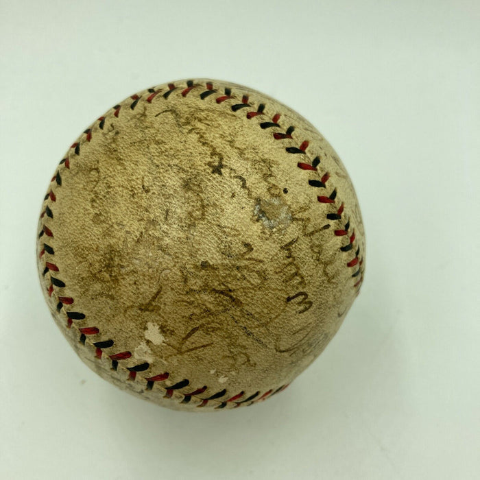 1927 Cincinnati Reds Team Signed National League Baseball Eppa Rixey JSA COA