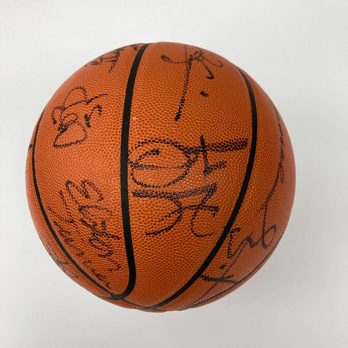 Scottie Pippen 1999-2000 Portland Trail Blazers Team Signed Basketball JSA COA