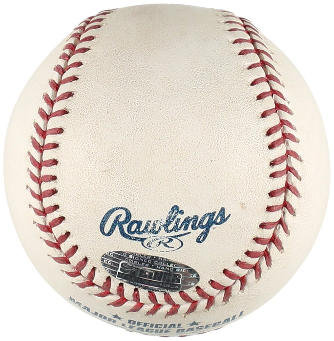 Derek Jeter "The Dive" Game Signed Game Used Baseball July 1, 2004 Steiner COA