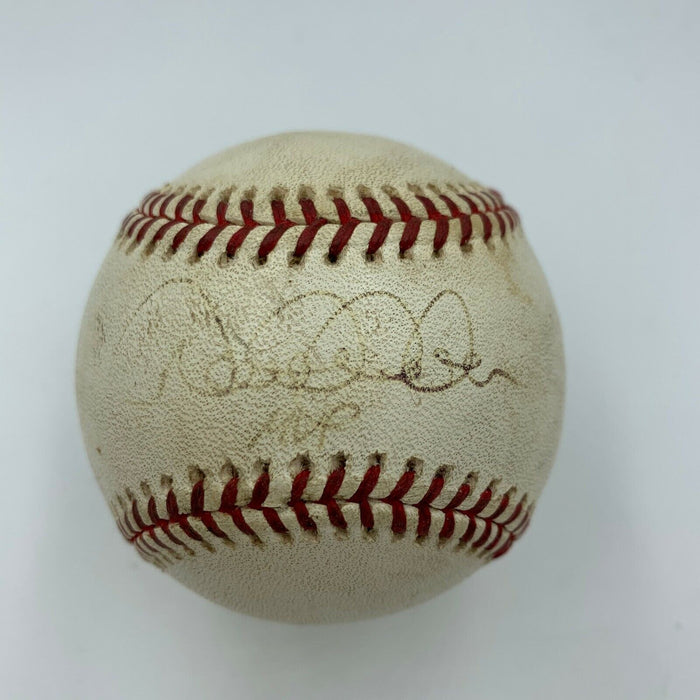 Derek Jeter "MVP" Signed Game Used Official 2000 All Star Game Baseball JSA COA