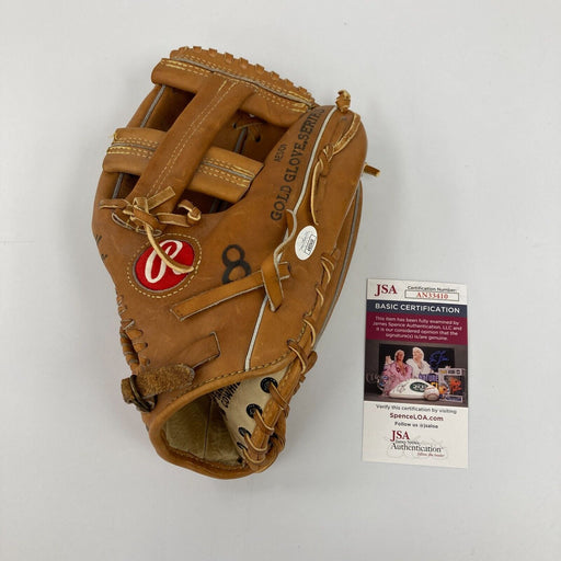 Cal Ripken Jr. Signed 1990's Game Used Rawlings Baseball Glove JSA COA