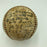 Bill McKechnie George Sisler Rabbit Maranville Braves Team Signed Baseball JSA