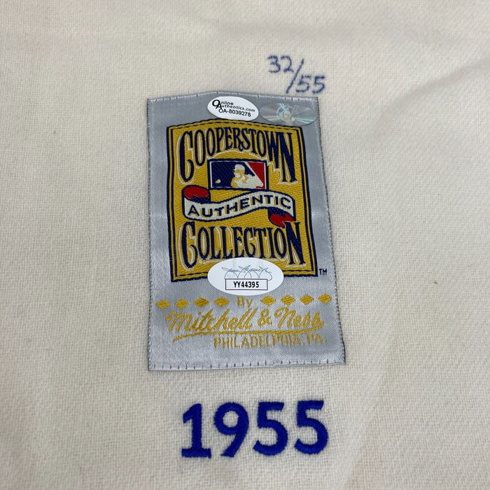 Sandy Koufax First Game 6-24-1955, World Series Champs Signed Dodgers Jersey JSA