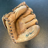 Bob Lemon Signed 1940's Game Model Baseball Glove With JSA COA