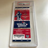 Bill DeWITT St Louis Cardinals Owner Signed 2013 World Series Ticket PSA DNA