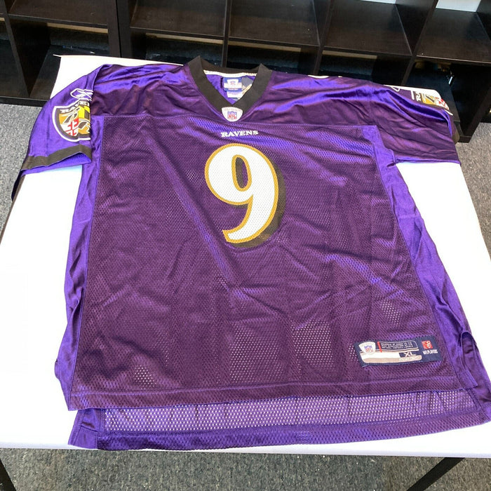 Rare Steve McNair Signed Authentic Reebok Baltimore Ravens Jersey JSA COA