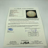 Earl Averill Burleigh Grimes Waite Hoyt Hall Of Fame Multi Signed Baseball JSA