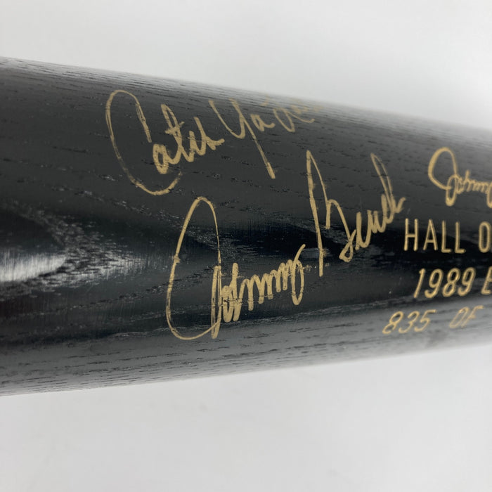 Johnny Bench "Catch Ya Later" Signed 1989 Hall Of Fame Baseball Bat PSA DNA