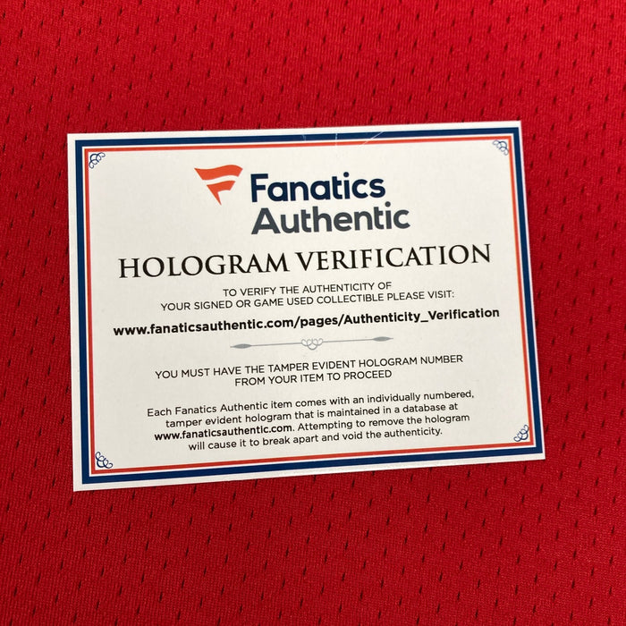 Michael Jordan Signed Chicago Bulls Authentic 1997-98 Jersey UDA & JSA COA
