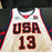 2004 Tim Duncan Game Used Team USA Olympics Jersey With Sports Investors COA