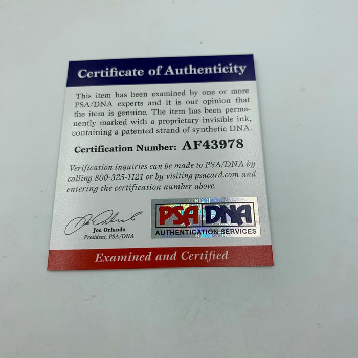 Willie Mays Signed Vintage National League Feeney Baseball With PSA DNA COA