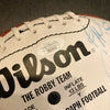 1972 Miami Dolphins Super Bowl Champs Team Signed Wilson Football 40+ Sigs JSA