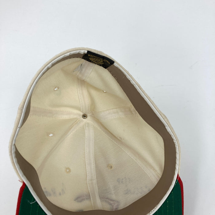 Johnny Vander Meer No Hitter 6-15-38 Ebbets Field Signed Cincinnati Reds Hat JSA