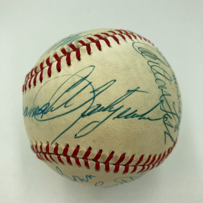 Ted Williams Carl Yastrzemski Boston Red Sox Legends Multi Signed Baseball JSA