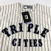 Whitey Ford Signed Binghamton Triplets New York Yankees Minor League Jersey JSA