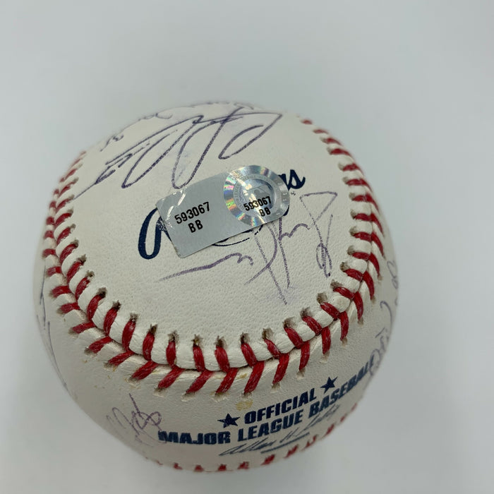 Joe Votto Pre Rookie 2007 Futures All Star Game Team Signed Baseball MLB